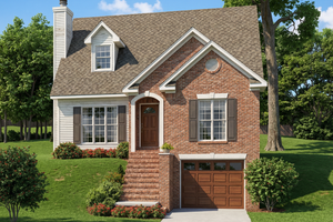 Traditional Exterior - Front Elevation Plan #17-2033