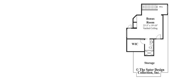 Home Plan - Mediterranean Floor Plan - Upper Floor Plan #930-491