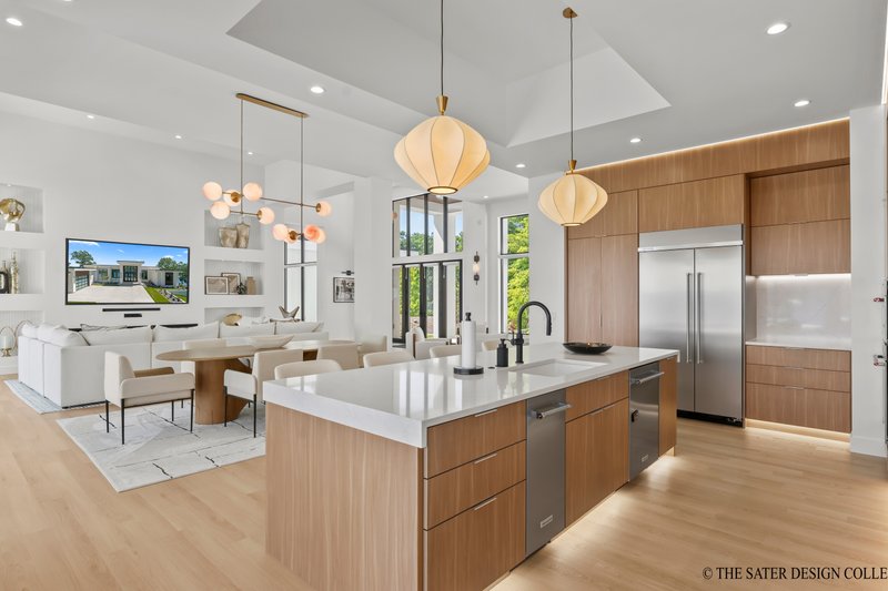 Architectural House Design - Interior - Kitchen 2 for Contemporary House Plan #930-546 - 3 bed, 3.5 bath