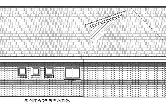 Exterior - Other Elevation 1 for Country House Plan #932-259 - 3 bed, 2 bath
