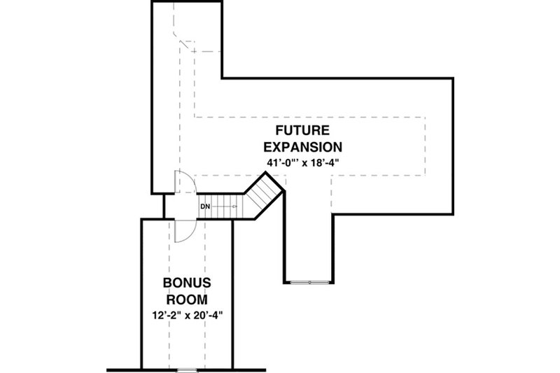 House Plan Design - Floor Plan - Other Floor for Craftsman House Plan #56-634 - 3 bed, 2 bath