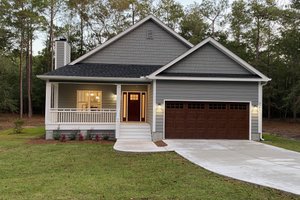 Architectural House Design - Cottage Exterior - Front Elevation Plan #20-2225