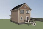 Cottage Style House Plan - 3 Beds 1.5 Baths 1087 Sq/Ft Plan #79-120 