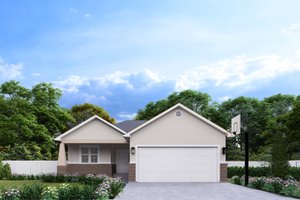 Home Plan - Craftsman Exterior - Front Elevation Plan #1060-404