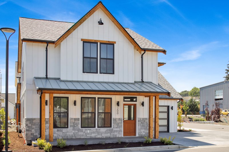 Dream House Plan - Exterior - Front Elevation 4 for Farmhouse House Plan #1070-242 - 3 bed, 2.5 bath