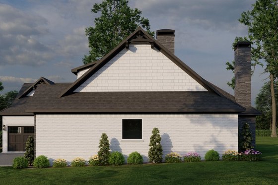 Exterior - Other Elevation for European House Plan #17-2574 - 3 bed, 2.5 bath