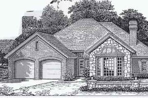 Colonial Exterior - Front Elevation Plan #310-788
