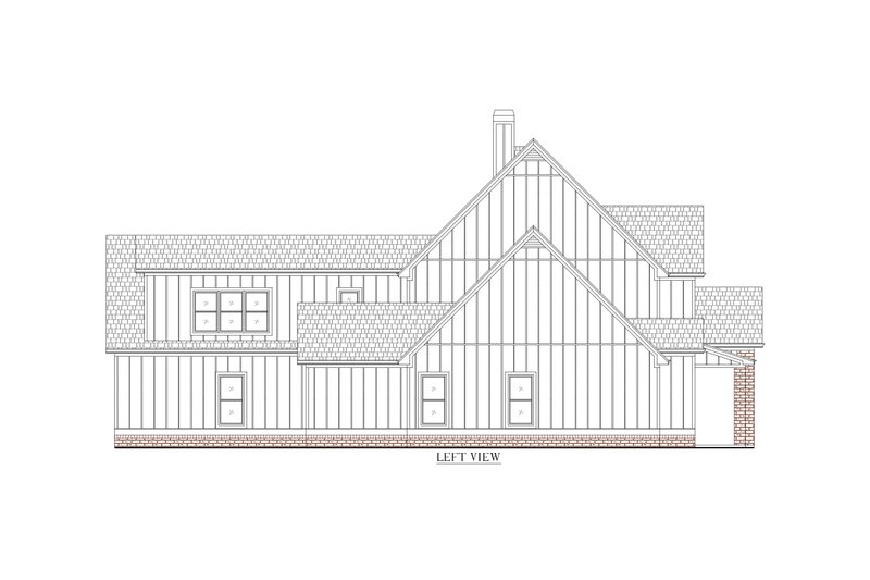 House Design - Exterior - Other Elevation for Farmhouse House Plan #437-137 - 4 bed, 5.5 bath