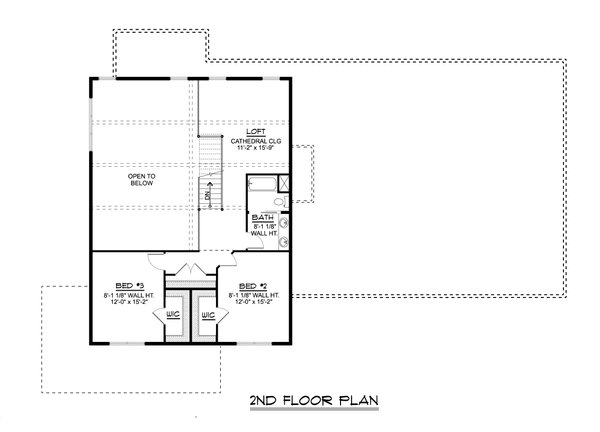 Home Plan - Barndominium Floor Plan - Upper Floor Plan #1064-155
