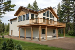 Dream House Plan - Traditional Exterior - Front Elevation Plan #117-324