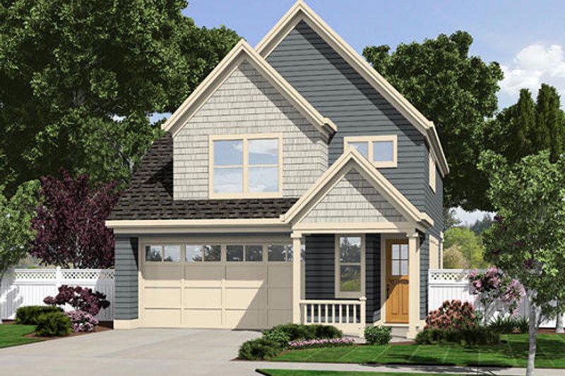 Home Plan - Country Exterior - Front Elevation Plan #48-500