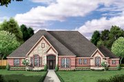 European Style House Plan - 5 Beds 3 Baths 2795 Sq/Ft Plan #84-258 