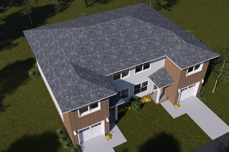 Architectural House Design - Exterior - Other Elevation 6 for Traditional House Plan #513-2464 - 3 bed, 2.5 bath