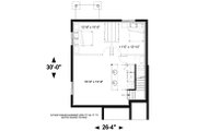 Modern Style House Plan - 3 Beds 1.5 Baths 1525 Sq/Ft Plan #23-2705 