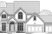 Traditional Style House Plan - 4 Beds 3 Baths 2734 Sq/Ft Plan #67-858 