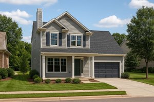 Traditional Exterior - Front Elevation Plan #20-2030