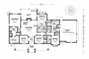 Traditional Style House Plan - 3 Beds 2.5 Baths 2341 Sq/Ft Plan #310-960 