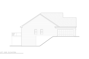 Exterior - Other Elevation for European House Plan #119-274 - 3 bed, 2 bath
