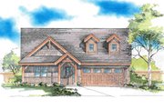 Bungalow Style House Plan - 3 Beds 2 Baths 1389 Sq/Ft Plan #53-435 