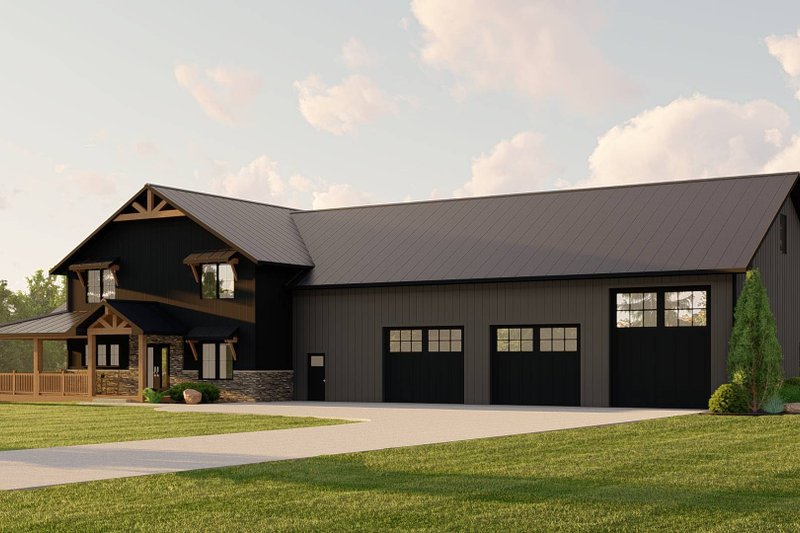 Country Style House Plan - 3 Beds 2.5 Baths 2887 Sq/Ft Plan #1064-223