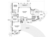 Mediterranean Style House Plan - 2 Beds 2.5 Baths 2520 Sq/Ft Plan #420-271 