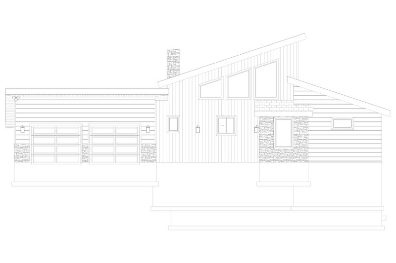 Dream House Plan - Exterior - Front Elevation 5 for Modern House Plan #1060-365 - 3 bed, 2.5 bath