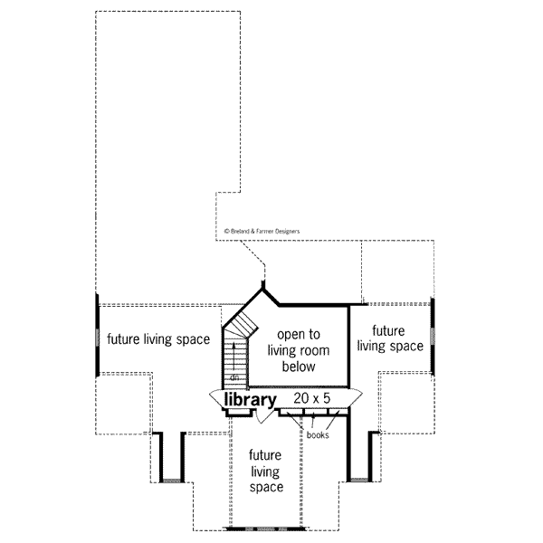 House Plan Design - Southern Floor Plan - Other Floor Plan #45-200