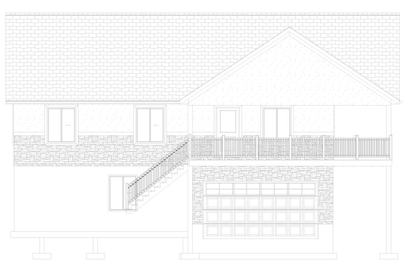 House Plan Design - Exterior - Front Elevation 5 for Traditional House Plan #1060-409 - 2 bed, 2 bath