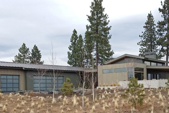 Exterior - Front Elevation 8 for Contemporary House Plan #892-22 - 3 bed, 3.5 bath