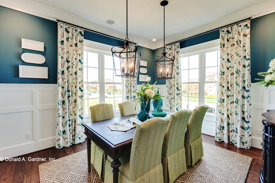 Interior - Dining Room for Craftsman House Plan #929-839 - 5 bed, 4 bath