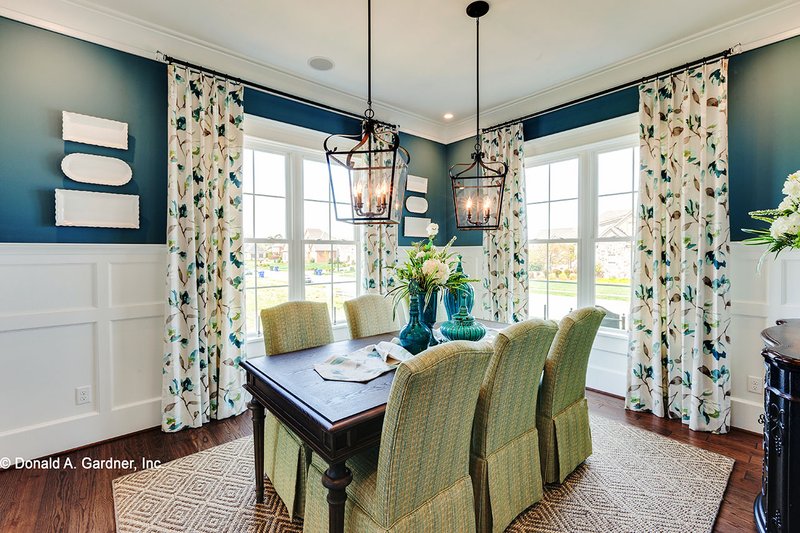 Dream House Plan - Interior - Dining Room for Craftsman House Plan #929-839 - 5 bed, 4 bath