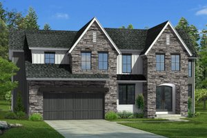 Traditional Exterior - Front Elevation Plan #1057-37