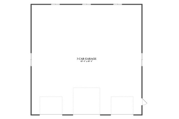 Architectural House Design - Traditional Floor Plan - Main Floor Plan #1060-331