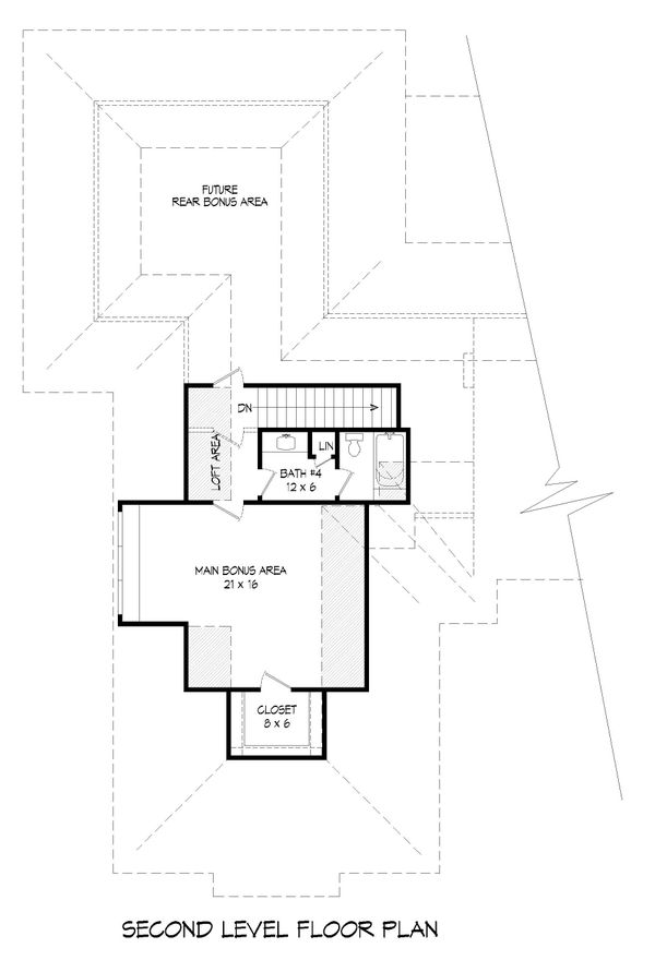 Dream House Plan - Country Floor Plan - Upper Floor Plan #932-294