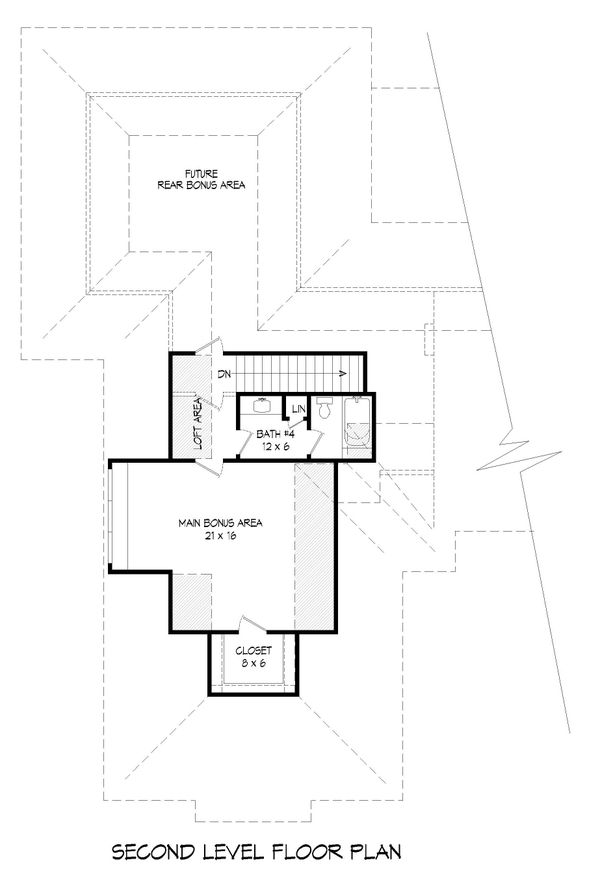 Architectural House Design - Country Floor Plan - Upper Floor Plan #932-294