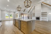 European Style House Plan - 4 Beds 4.5 Baths 3697 Sq/Ft Plan #1096-145 Interior 