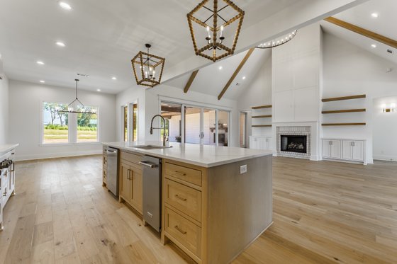 Interior - Kitchen 2 for European House Plan #1096-145 - 4 bed, 4.5 bath