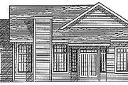 Traditional Style House Plan - 3 Beds 2 Baths 1730 Sq/Ft Plan #70-180 