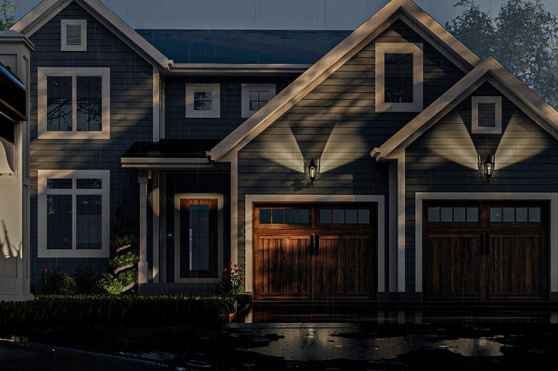 Home Plan - Exterior - Other Elevation 3 for Traditional House Plan #455-180 - 3 bed, 2.5 bath