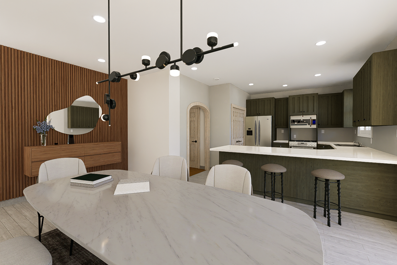 House Design - Interior - Kitchen for Traditional House Plan #1060-188 - 3 bed, 2 bath