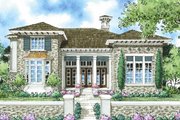 Mediterranean Style House Plan - 3 Beds 2.5 Baths 2732 Sq/Ft Plan #930-280 