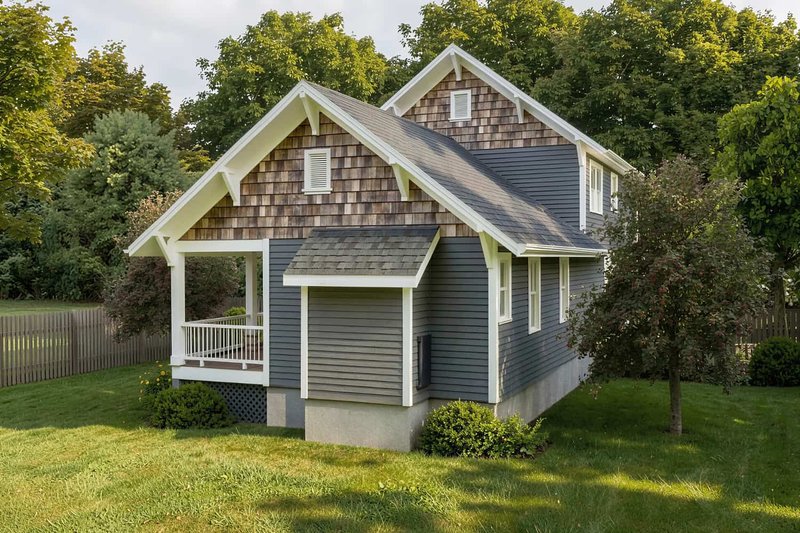 Dream House Plan - Exterior - Other Elevation for Craftsman House Plan #79-274 - 4 bed, 3.5 bath
