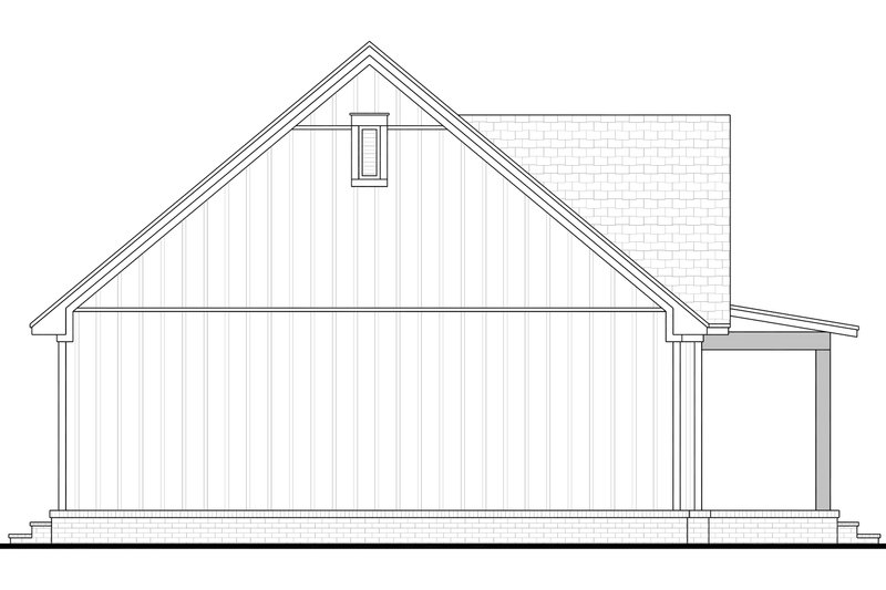 House Design - Exterior - Other Elevation for Traditional House Plan #430-289 - 1 bed, 1 bath