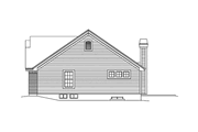 Traditional Style House Plan - 3 Beds 2 Baths 1740 Sq/Ft Plan #57-600 