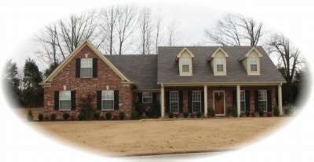 Exterior - Front Elevation 2 for Country House Plan #81-889 - 3 bed, 2 bath