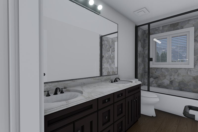 Dream House Plan - Interior - Master Bathroom 1 for Ranch House Plan #1060-13 - 6 bed, 3 bath