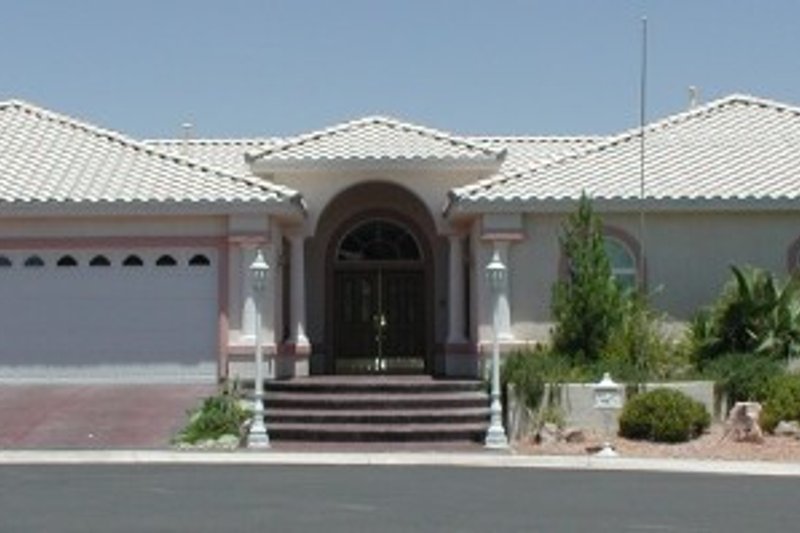 Home Plan - Exterior - Other Elevation for Adobe / Southwestern House Plan #1-826 - 4 bed, 3 bath