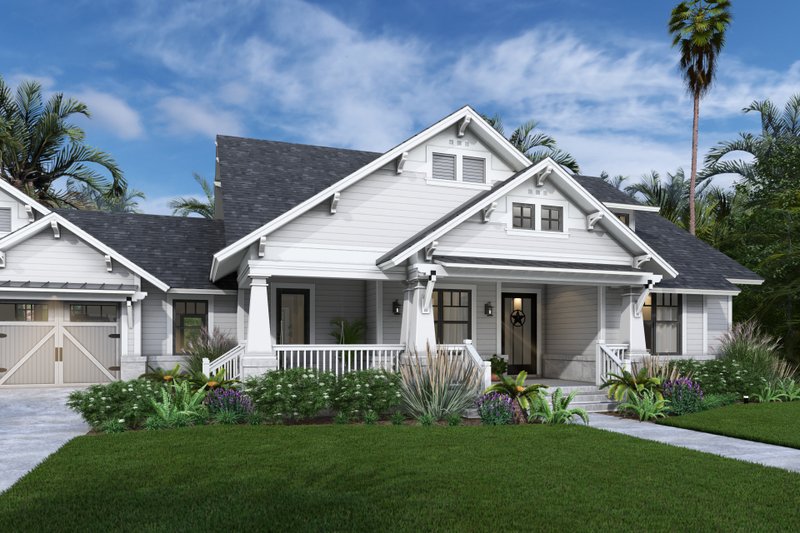 Home Plan - Exterior - Other Elevation 1 for Cottage House Plan #120-289 - 3 bed, 2 bath