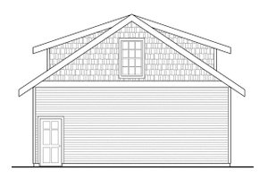 Exterior - Other Elevation for Craftsman House Plan #124-800, 0 bath