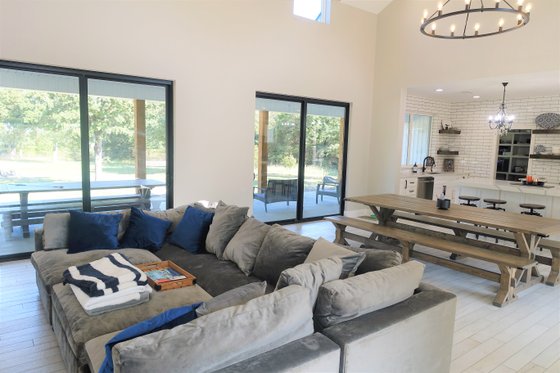 Interior - Family Room 2 for Farmhouse House Plan #48-943 - 3 bed, 2.5 bath